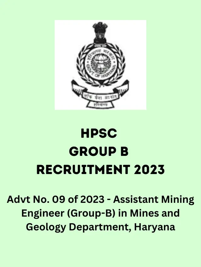 HPSC Group B Recruitment 2023